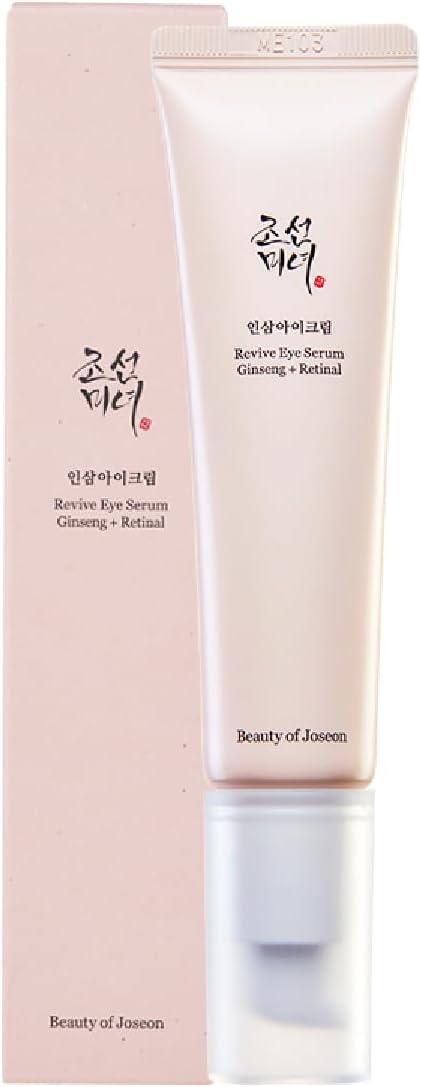 Beauty of Joseon Revive Eye Serum: Ginseng + Retinal 30ml, Pink, 1 Fl Oz (Pack of 1)