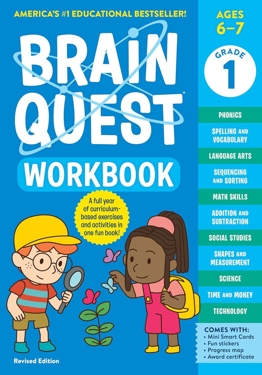 Brain Quest Workbook: 1st Grade Revised Edition